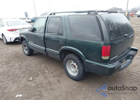 2004 Chevrolet Blazer Ls from USA, damaged, VIN 1GNCS13X24K108384